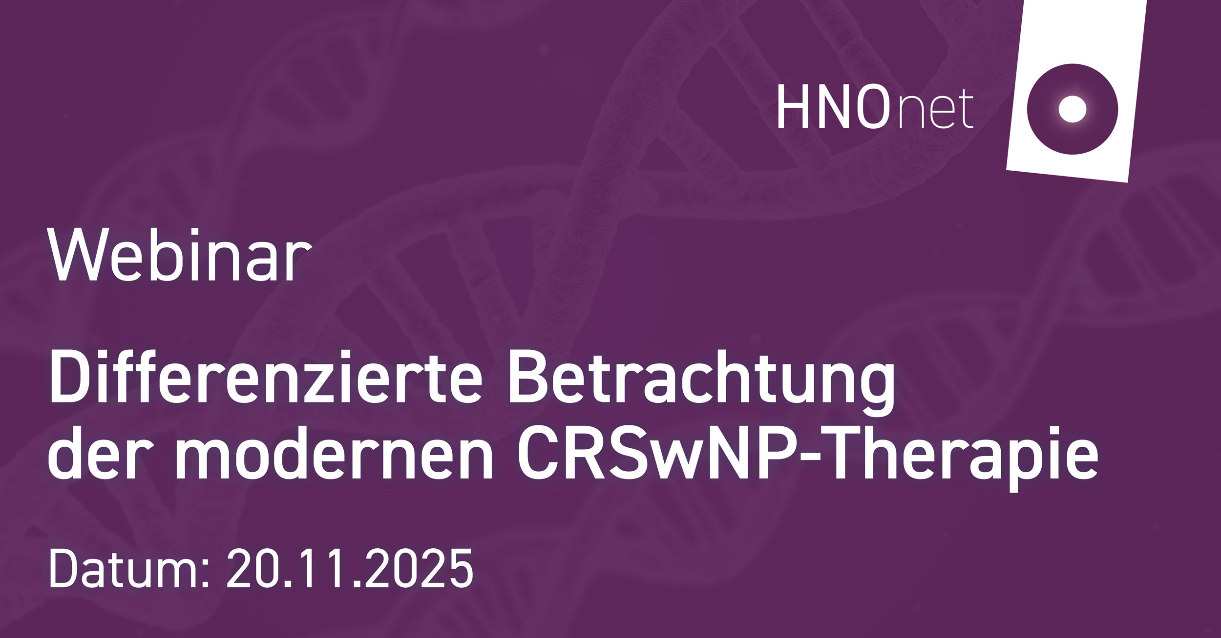 Differenzierte Betrachtung CRSwNP Therapie